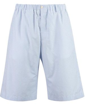 Gucci Checks Shorts - Blue