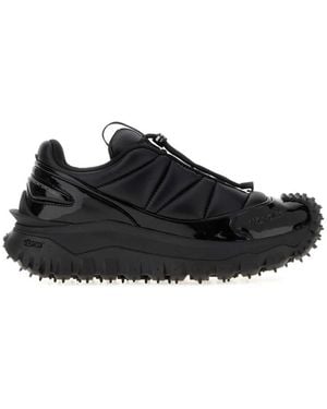 Moncler Quilted Trailgrip Sneakers - Black