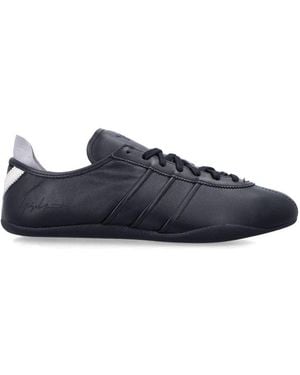 Y-3 Leather Trainers - Blue