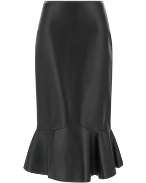 Fendi Nappa Skirt - Black