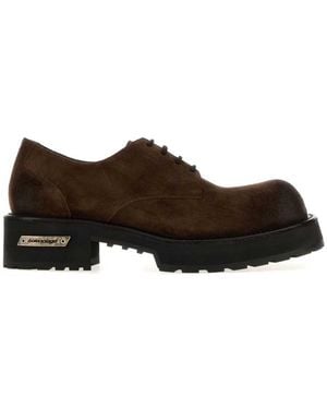 Balenciaga Suede Dress Shoes - Brown