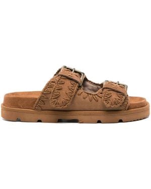 Mou Low Bio Sandals - Brown