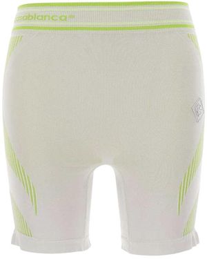 CASABLANCA Knitted Logo Shorts - Grey