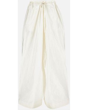 Daniela Gregis Wide-Leg Trouser - White