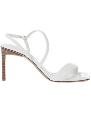 Jacquemus Leather Heels - White
