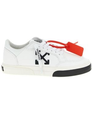 Off-White c/o Virgil Abloh Leather Sneakers - White