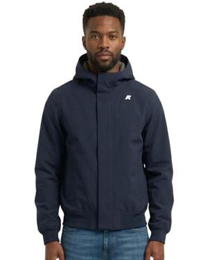 K-Way Hood Jacket - Blue