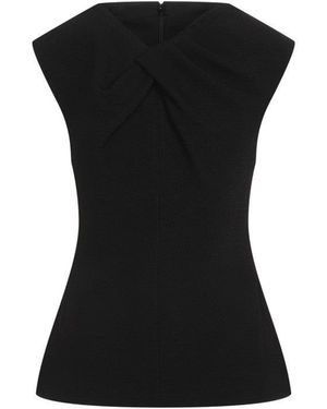 Jil Sander Viscose Tank Top - Black