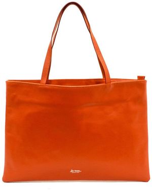 LA ROSE Logo Tote Bag - Orange