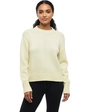 Jil Sander Knitted Crew Neck Sweater - Natural