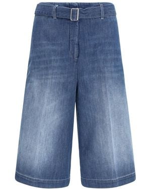 True Royal Solid Shorts - Blue