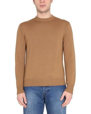 Ballantyne Crew Neck Sweater - Blue