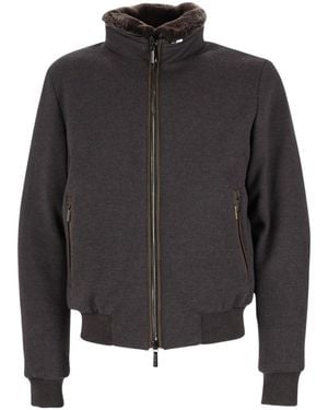 Moorer Regular Jacket - Gray