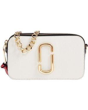 Marc Jacobs The Snapshot Mini Crossbody Bag - White