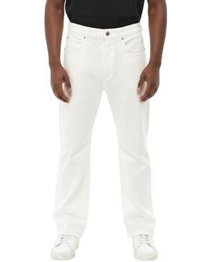 1989 STUDIO Straight Mid Rise Jeans - White
