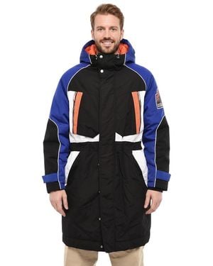 DSquared² Color Block Parka Jacket - Blue