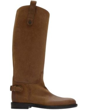 Burberry Cavalier Boots - Brown