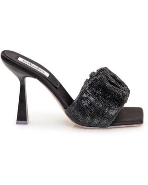 Sebastian Milano Slip-On Heels - Black