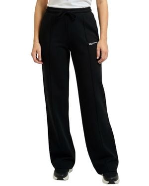KARL LAGERFELD Relaxed Drawstring Pants - Black