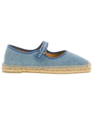 Castañer Round-Toe Espadrilles - Blue