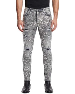 DSquared² Skinny Mid Rise Jeans - Black
