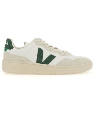 Veja Color Block Sneakers - White