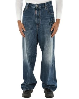 DSquared² Mid Rise Jeans - Blue