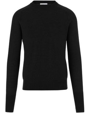 Oliver Lattughi Crew Neck Jumper - Black