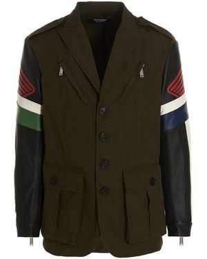 DSquared² Honda Biker Blazer - Black