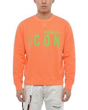 DSquared² Crew Neck Sweatshirt - Orange