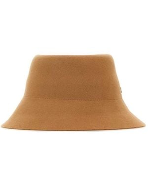 Helen Kaminski Camel Wool Bucket Hat - Brown