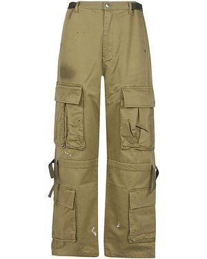DARKPARK Julian Canvas Cargo Pants - Green