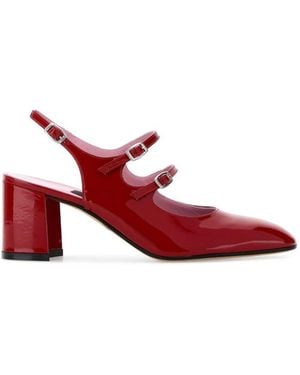 CAREL PARIS Slingback Pumps - Red