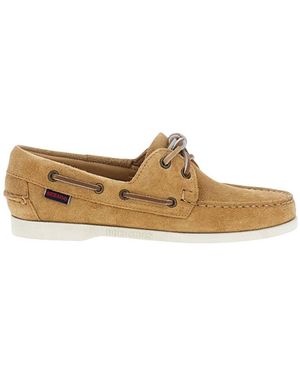Sebago Lace-Up Loafers - White