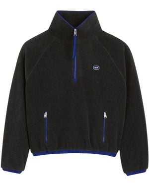Ami Paris Dark Fleece Sweatshirt - Black