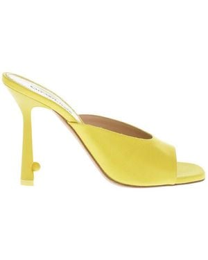 Off-White c/o Virgil Abloh Slip On Heels - Yellow