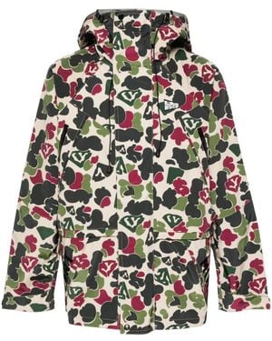 Billionaire Camou Print Jacket - Multicolour