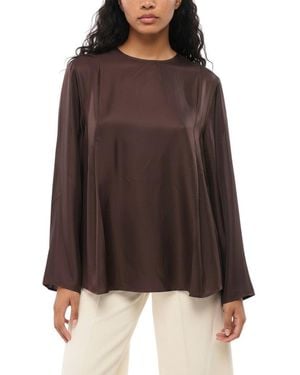 Loulou de Saison Round Neck Top - Brown