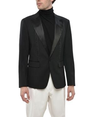 DSquared² Peaked Lapel Blazer - Black
