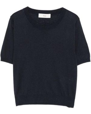DUNST Crew Neck T-Shirt - Blue