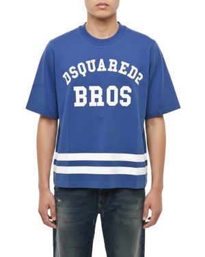 DSquared² Crew Neck T-Shirt - Blue
