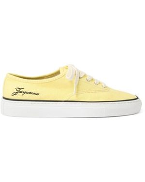 Jacquemus Logo Trainers - Yellow