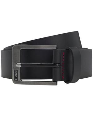 HUGO Solid Belt - Black