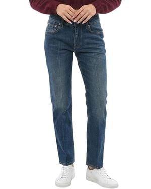 Stella McCartney Slim High Rise Jeans - Blue