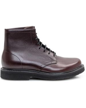 Premiata Lace-Up Boots - Purple