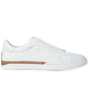Fendi Selleria Slip On Sneakers - White