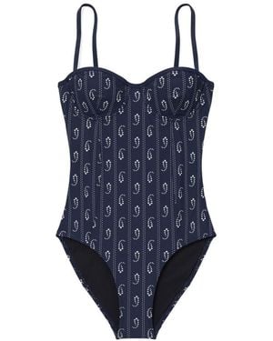 Tory Burch Printed Swimwear - Blue