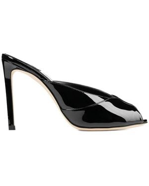 Jimmy Choo Leather Brigitte Heels - Black