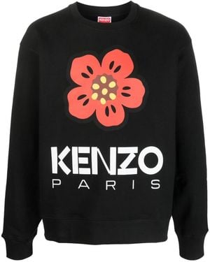 KENZO Crew Neck Sweatshirt - Black