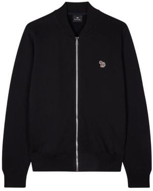 Paul Smith Logo Bomber Jacket - Black